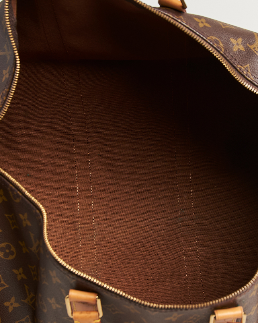 Mies | Pre-Owned & Vintage Bags | Louis Vuitton Pre-Owned | Keepall Bandouliére 55 Monogram