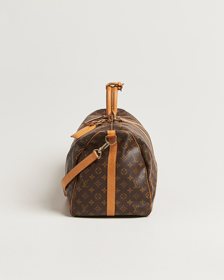 Mies | Pre-Owned & Vintage Bags | Louis Vuitton Pre-Owned | Keepall Bandouliére 55 Monogram