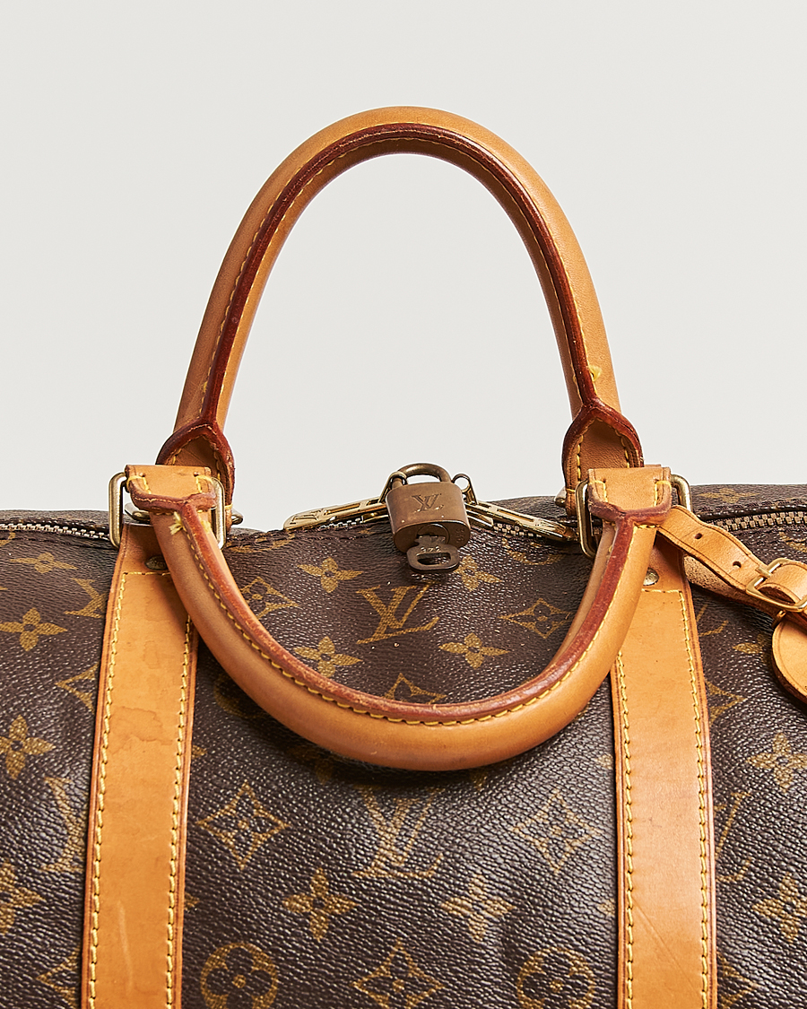 Mies | Pre-Owned & Vintage Bags | Louis Vuitton Pre-Owned | Keepall Bandouliére 55 Monogram