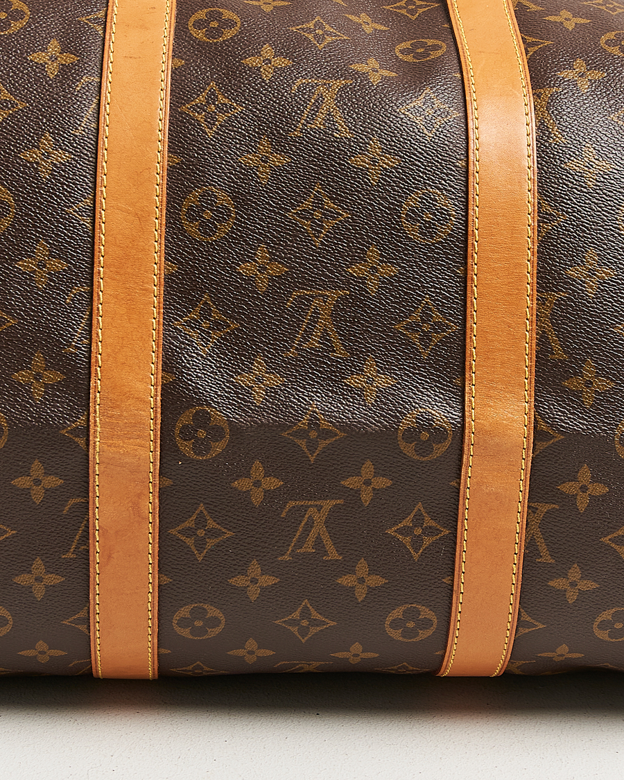Mies | Pre-Owned & Vintage Bags | Louis Vuitton Pre-Owned | Keepall Bandouliére 55 Monogram