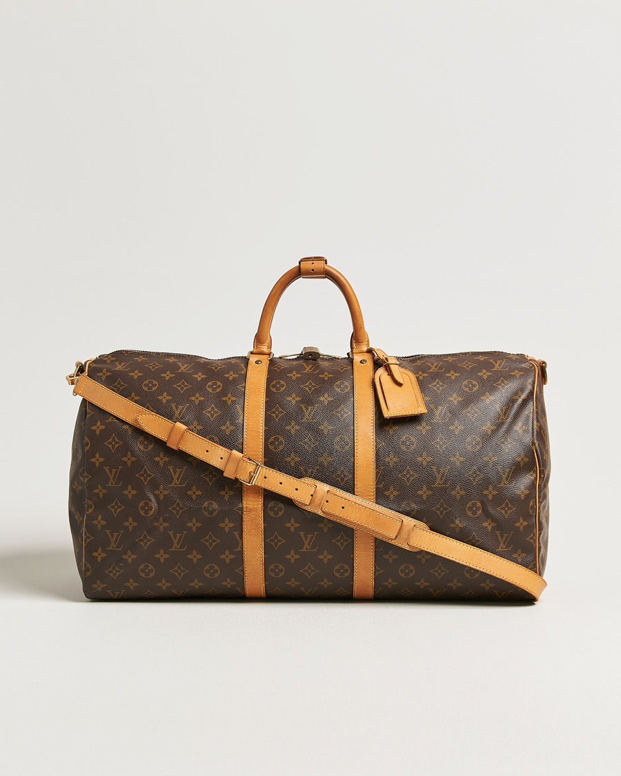 Mies | Pre-Owned & Vintage Bags | Louis Vuitton Pre-Owned | Keepall Bandouliére 55 Monogram