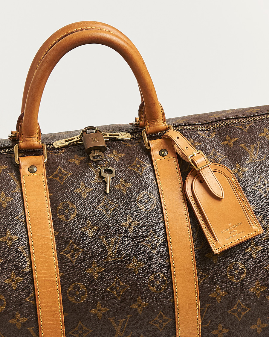 Mies | Pre-Owned & Vintage Bags | Louis Vuitton Pre-Owned | Keepall Bandouliére 55 Monogram