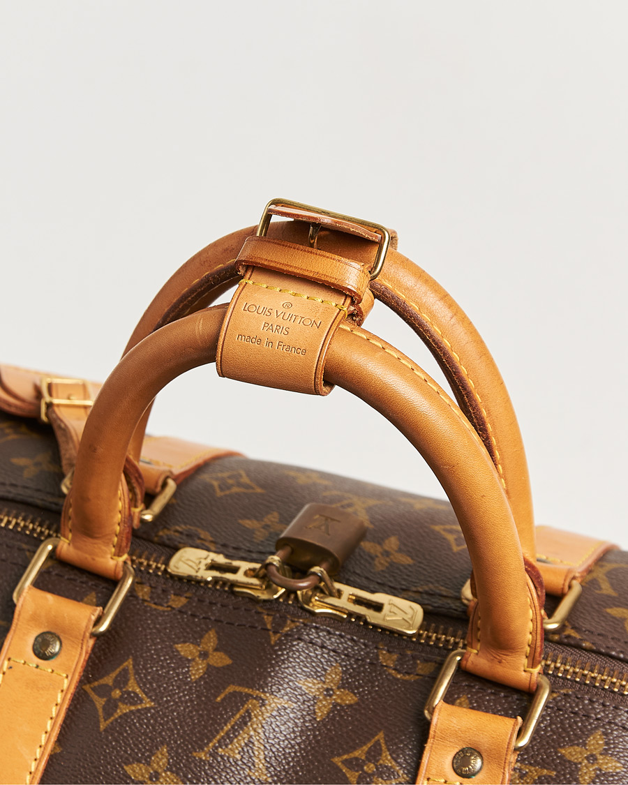 Mies | Pre-Owned & Vintage Bags | Louis Vuitton Pre-Owned | Keepall Bandouliére 55 Monogram