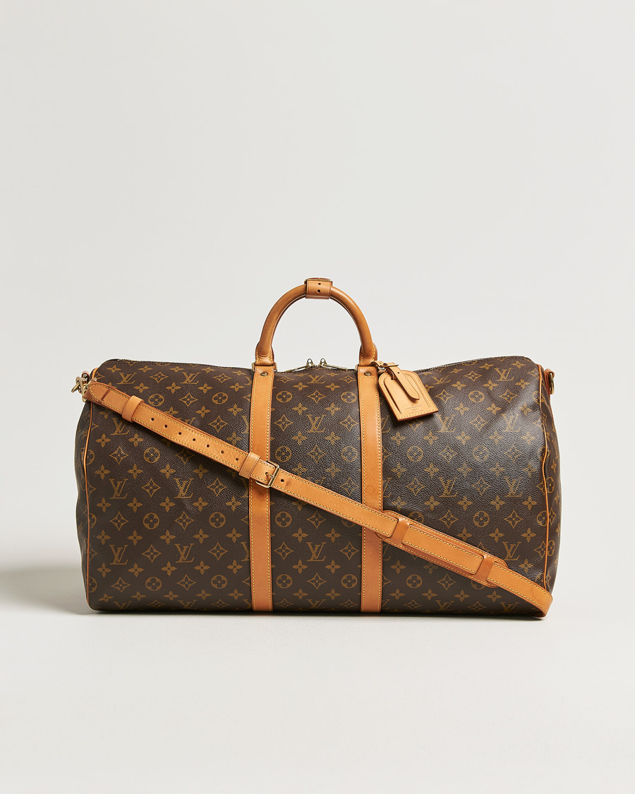 Mies | Pre-Owned & Vintage Bags | Louis Vuitton Pre-Owned | Keepall Bandouliére 55 Monogram