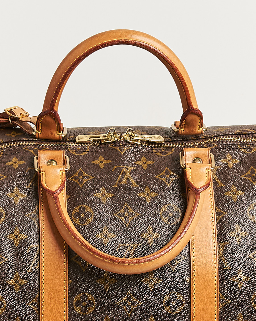 Mies | Pre-Owned & Vintage Bags | Louis Vuitton Pre-Owned | Keepall Bandouliére 55 Monogram