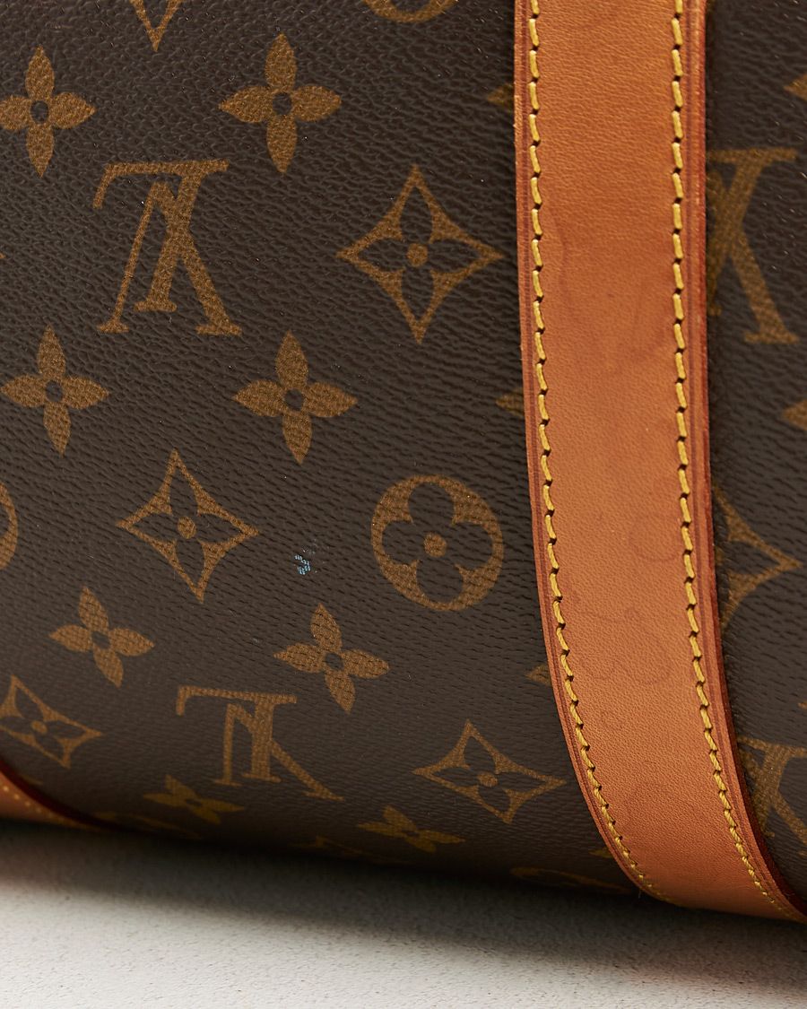 Mies | Pre-Owned & Vintage Bags | Louis Vuitton Pre-Owned | Keepall Bandouliére 55 Monogram