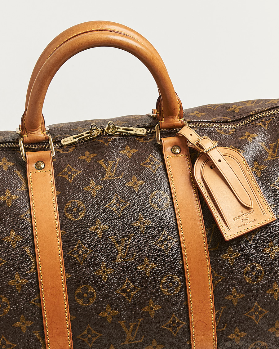Mies | Pre-Owned & Vintage Bags | Louis Vuitton Pre-Owned | Keepall Bandouliére 55 Monogram