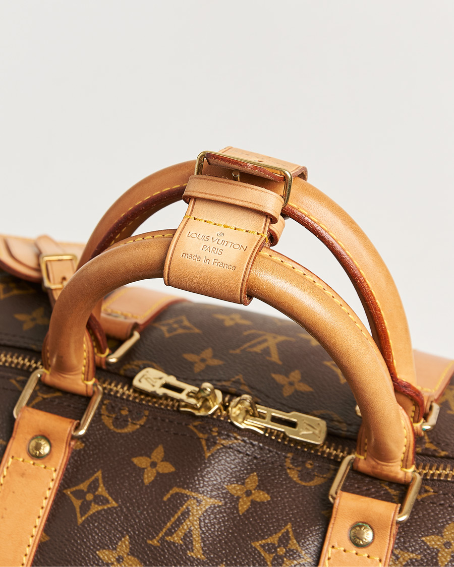 Mies | Pre-Owned & Vintage Bags | Louis Vuitton Pre-Owned | Keepall Bandouliére 55 Monogram