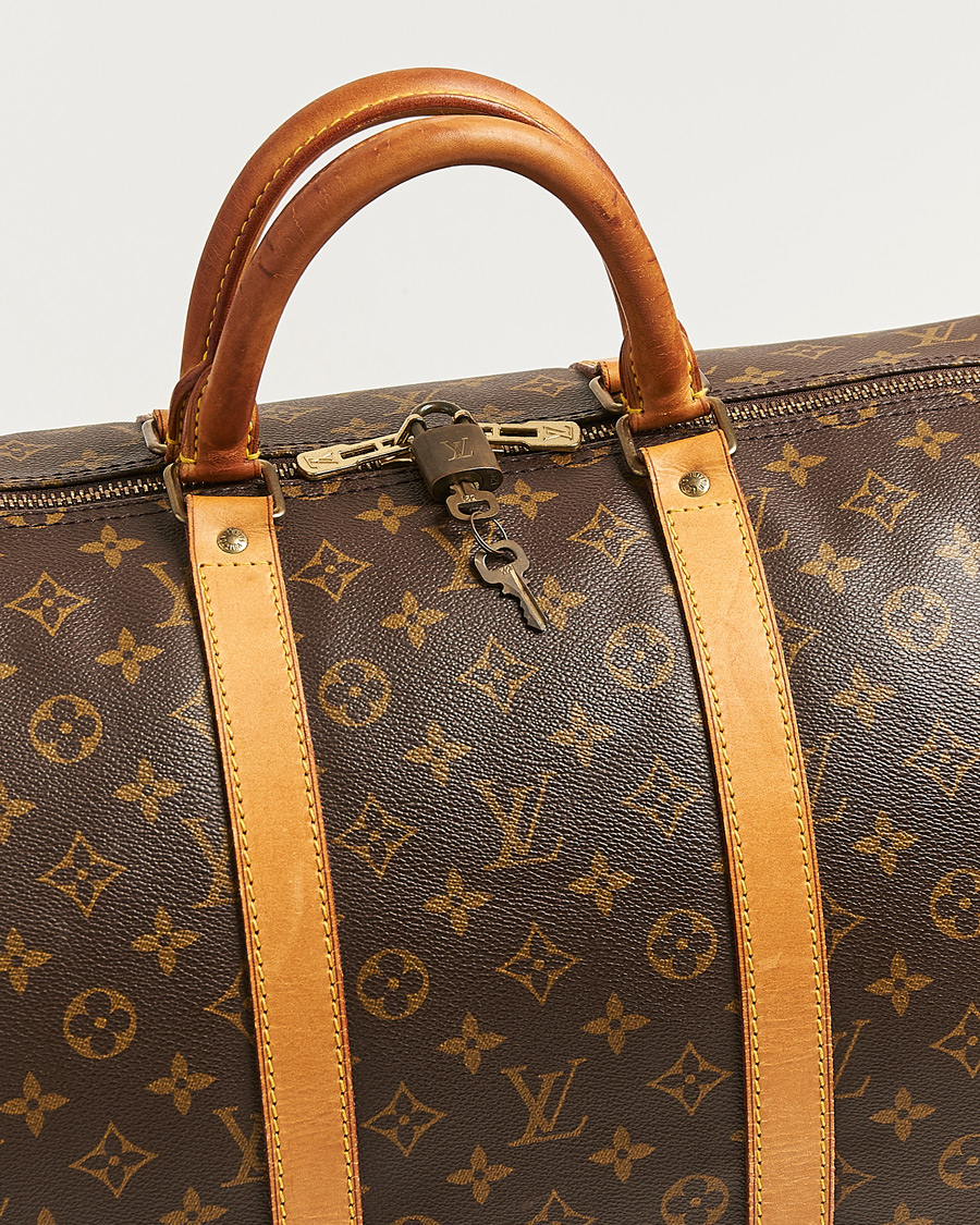 Mies | Pre-Owned & Vintage Bags | Louis Vuitton Pre-Owned | Keepall Bandouliére 55 Monogram