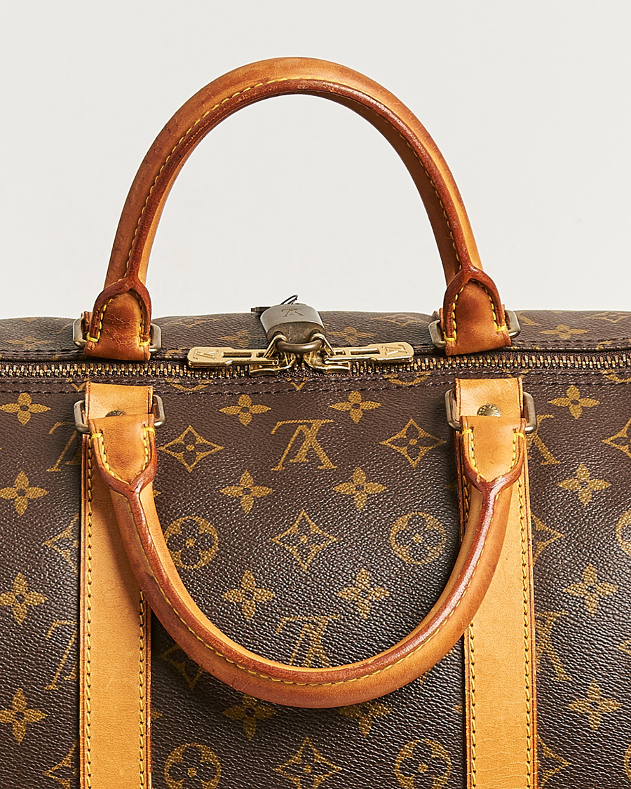Mies | Pre-Owned & Vintage Bags | Louis Vuitton Pre-Owned | Keepall Bandouliére 55 Monogram