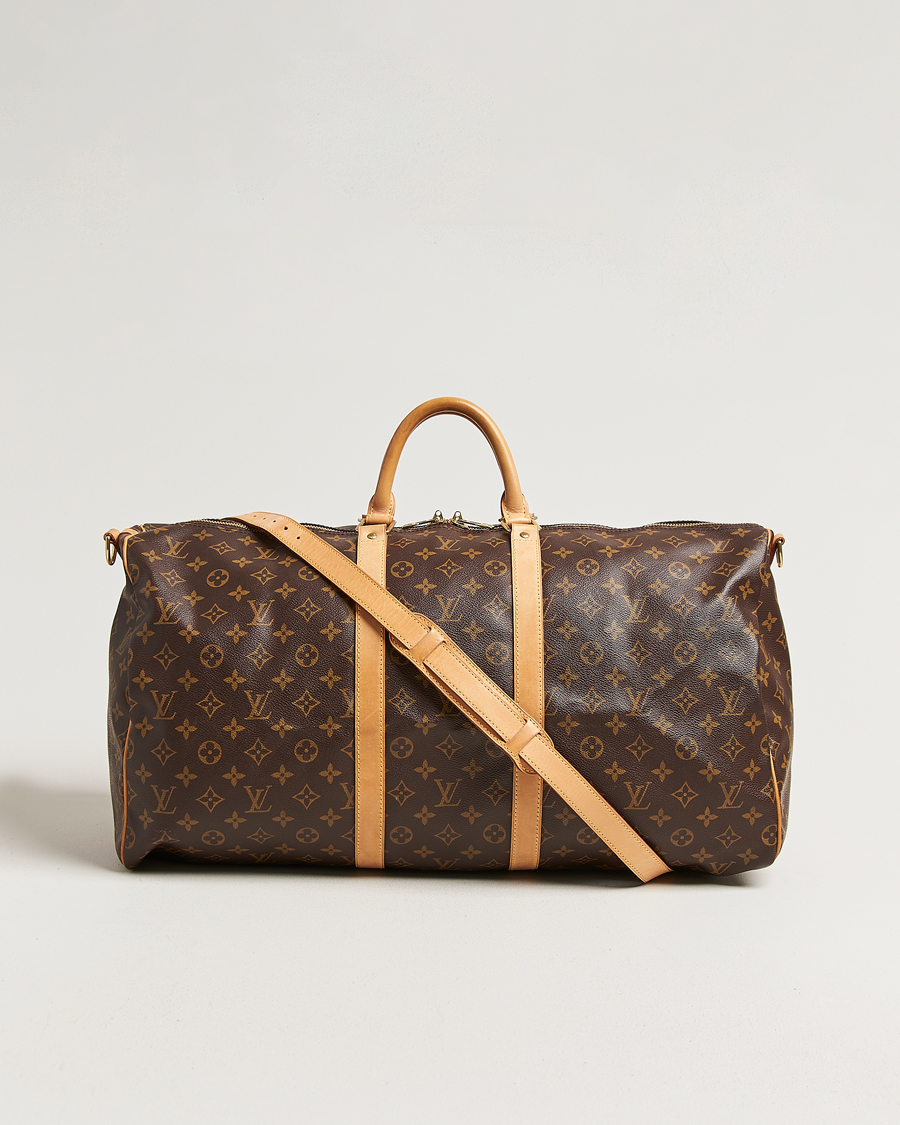 Mies | Pre-Owned & Vintage Bags | Louis Vuitton Pre-Owned | Keepall Bandouliére 55 Monogram