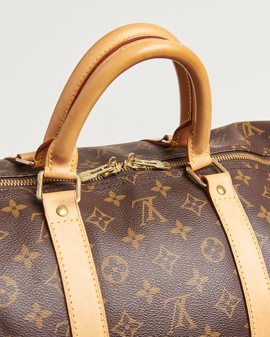 Mies | Pre-Owned & Vintage Bags | Louis Vuitton Pre-Owned | Keepall Bandouliére 55 Monogram