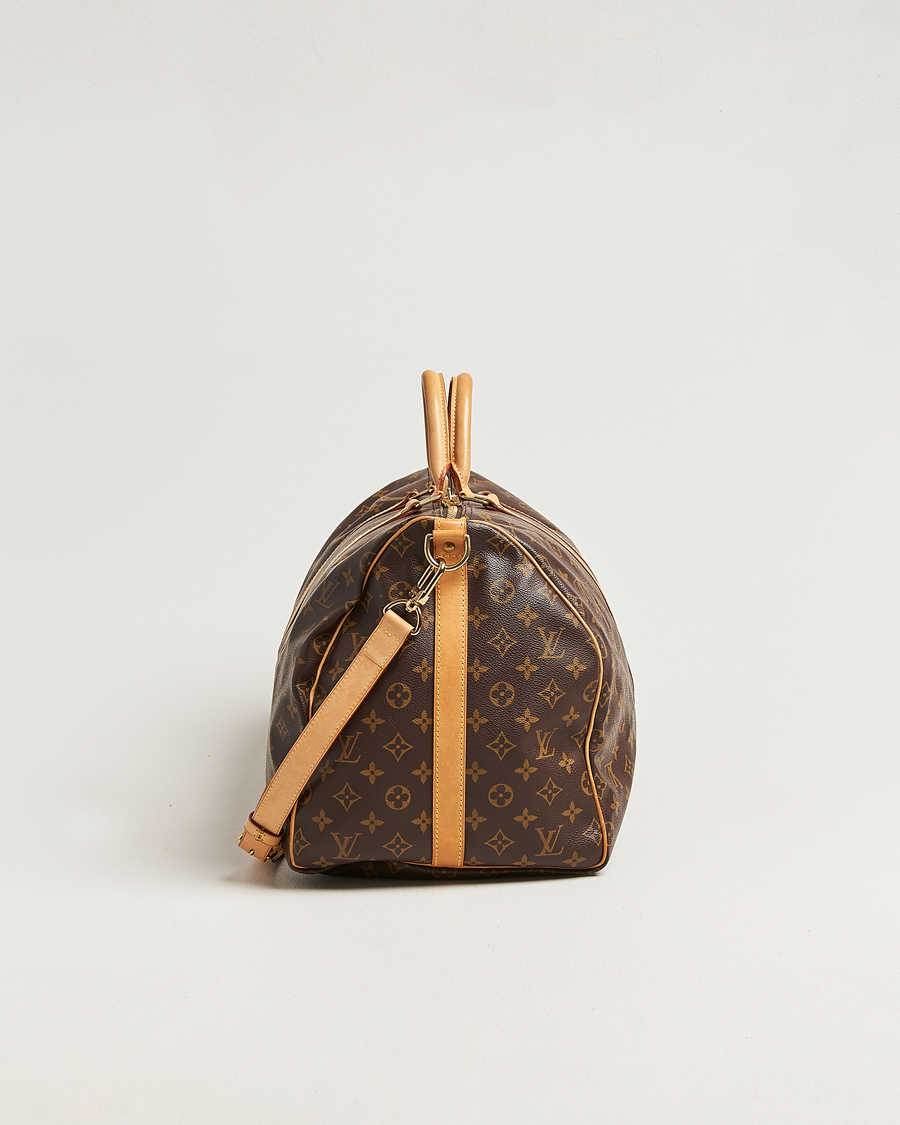 Mies | Pre-Owned & Vintage Bags | Louis Vuitton Pre-Owned | Keepall Bandouliére 55 Monogram
