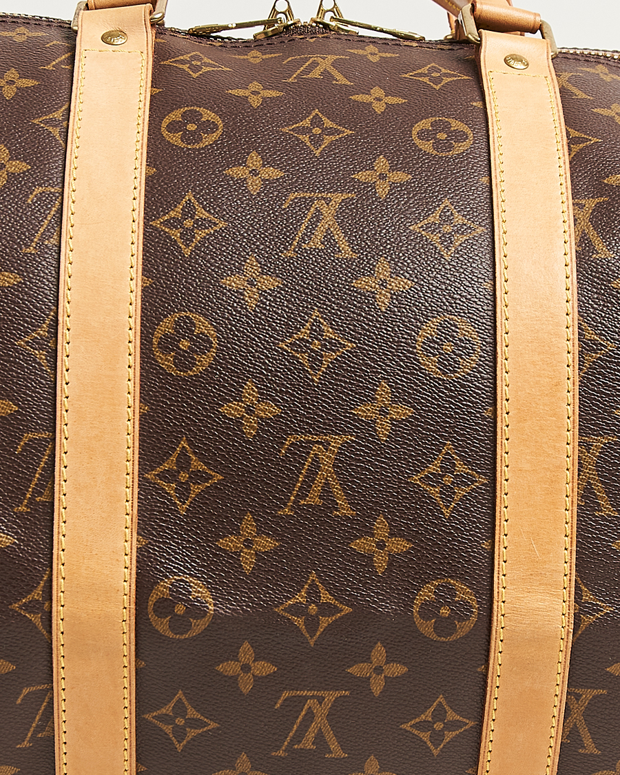 Mies | Pre-Owned & Vintage Bags | Louis Vuitton Pre-Owned | Keepall Bandouliére 55 Monogram