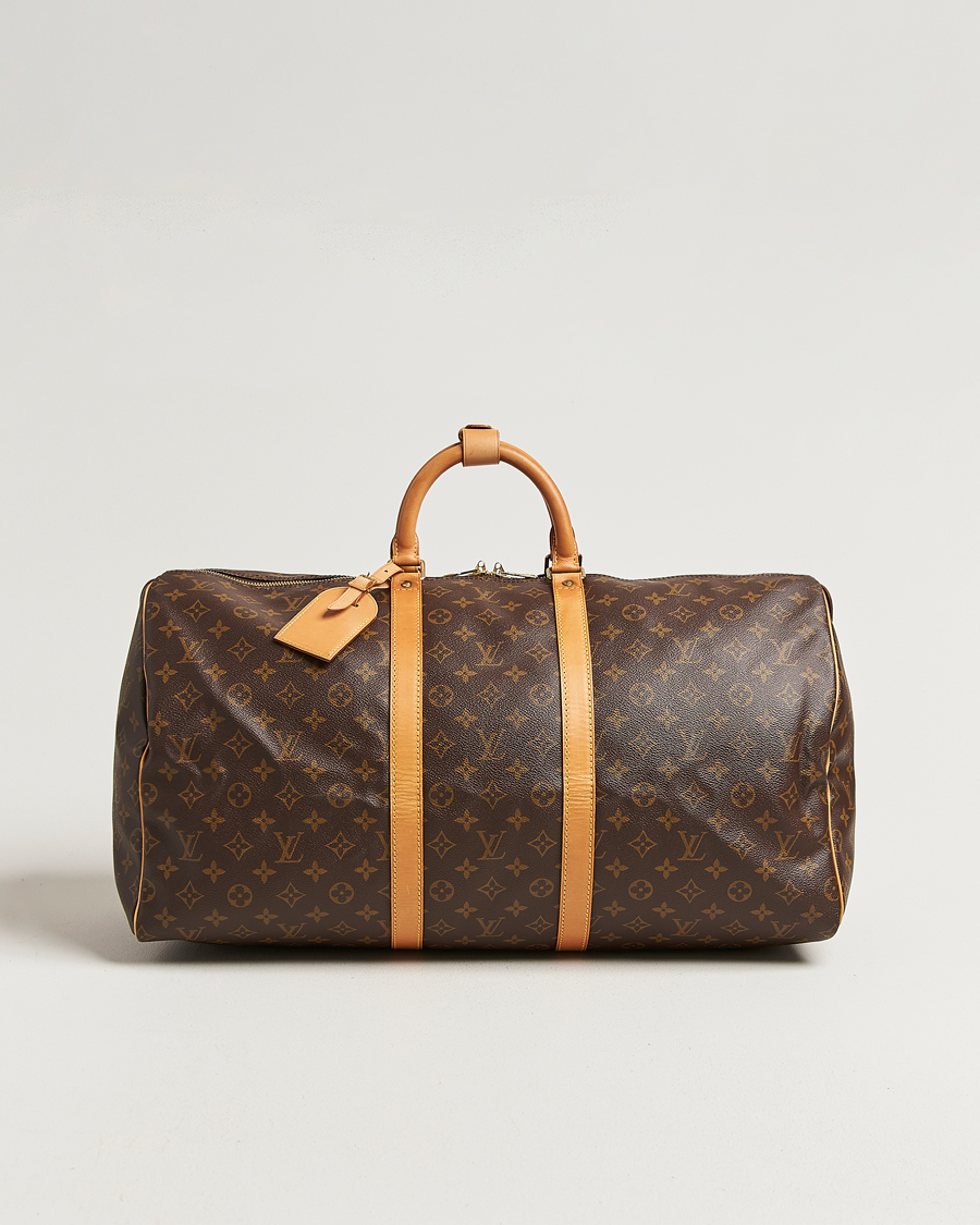 Mies | Pre-Owned & Vintage Bags | Louis Vuitton Pre-Owned | Keepall 55 Monogram