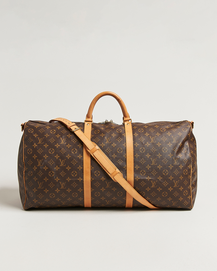 Mies | Pre-Owned & Vintage Bags | Louis Vuitton Pre-Owned | Keepall Bandouilére 60 Monogram