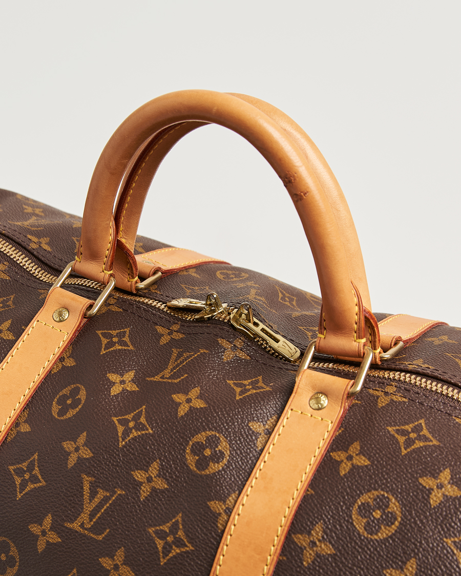 Mies | Pre-Owned & Vintage Bags | Louis Vuitton Pre-Owned | Keepall Bandouilére 60 Monogram