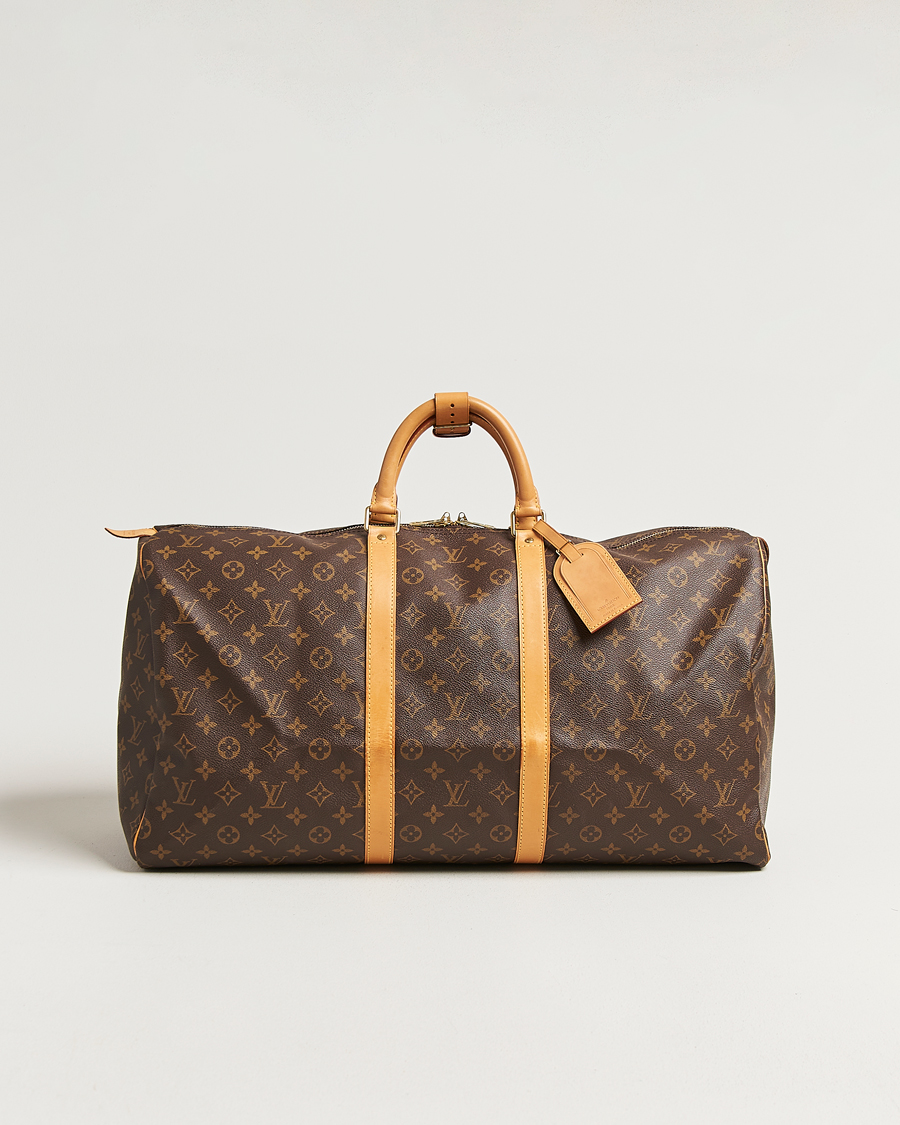 Mies | Pre-Owned & Vintage Bags | Louis Vuitton Pre-Owned | Keepall 55 Monogram