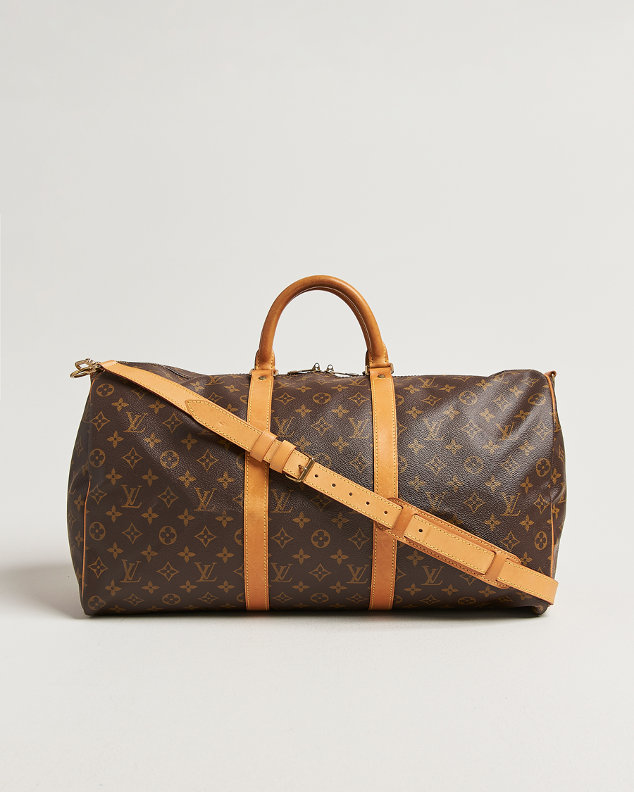 Mies | Pre-Owned & Vintage Bags | Louis Vuitton Pre-Owned | Keepall Bandouliére 50 Monogram
