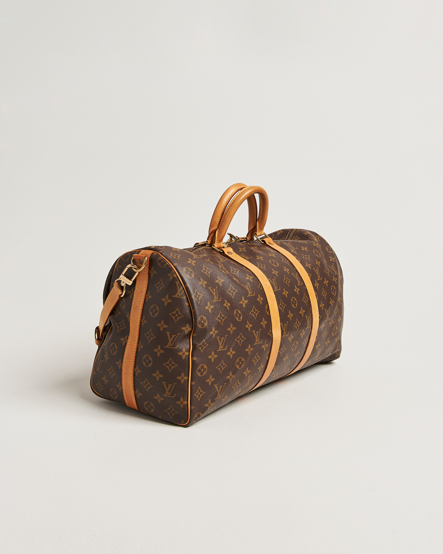 Mies | Pre-Owned & Vintage Bags | Louis Vuitton Pre-Owned | Keepall Bandouliére 50 Monogram
