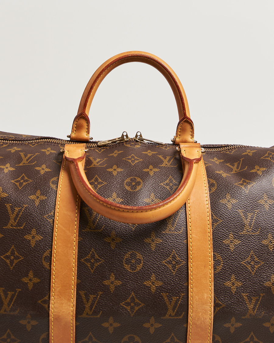 Mies | Pre-Owned & Vintage Bags | Louis Vuitton Pre-Owned | Keepall Bandouliére 50 Monogram