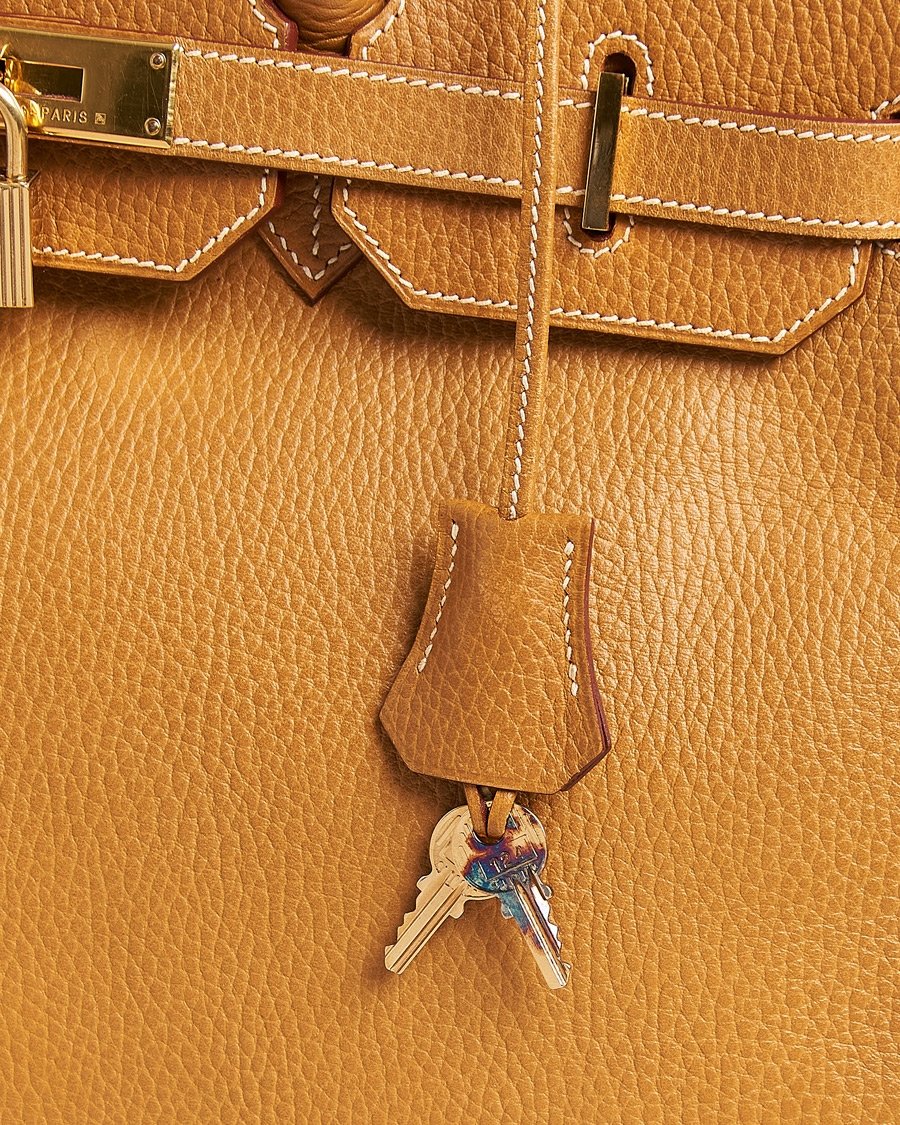 Mies | Pre-Owned & Vintage Bags | Hermès Pre-Owned | Birkin 35 Ardennes Gold