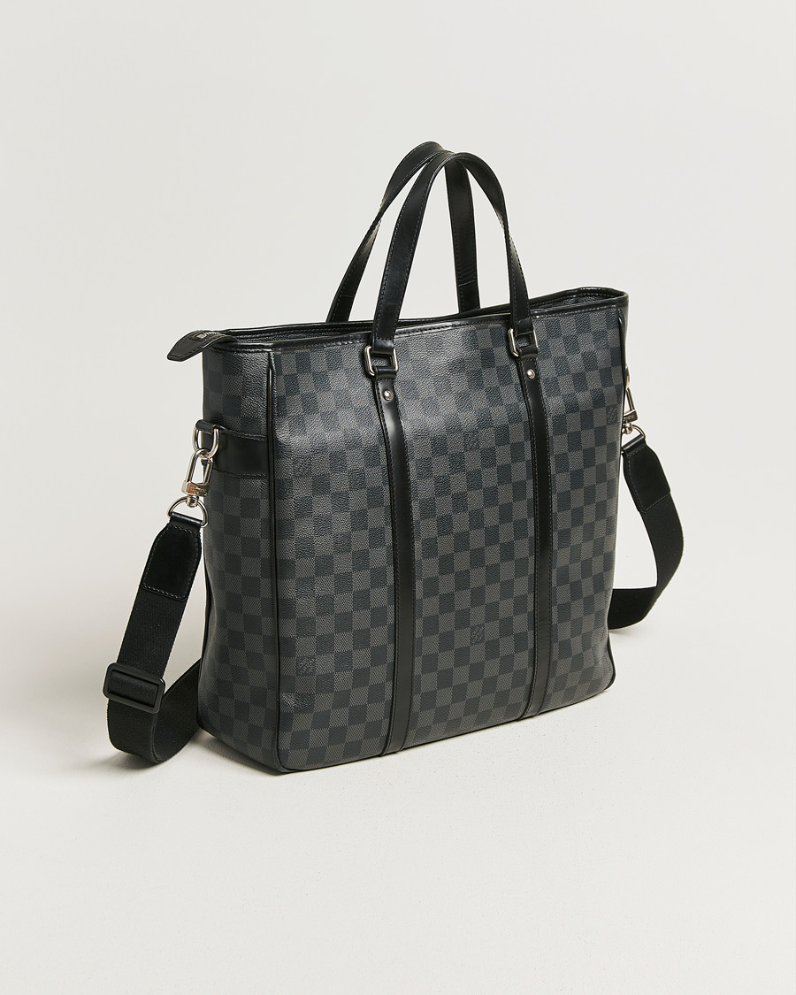 Mies | Pre-Owned & Vintage Bags | Louis Vuitton Pre-Owned | Tadao Tote Bag Damier Graphite