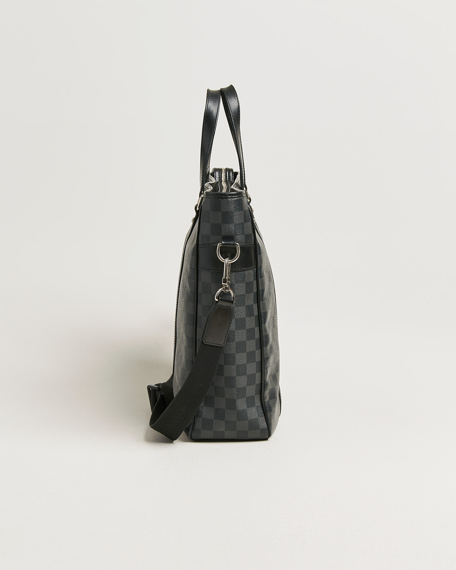 Mies | Pre-Owned & Vintage Bags | Louis Vuitton Pre-Owned | Tadao Tote Bag Damier Graphite