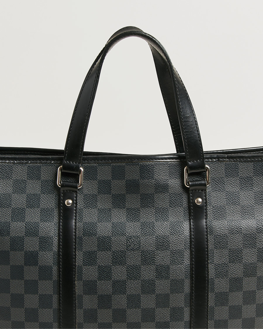 Mies | Pre-Owned & Vintage Bags | Louis Vuitton Pre-Owned | Tadao Tote Bag Damier Graphite