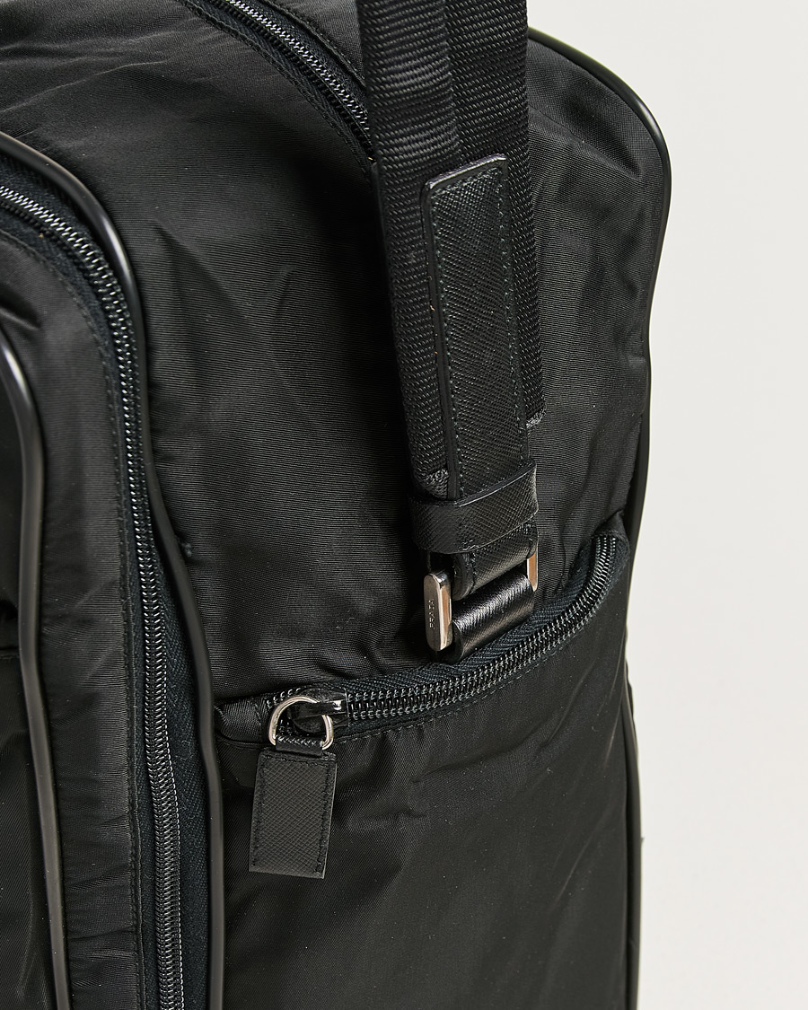 Mies | Pre-Owned & Vintage Bags | Prada Pre-Owned | Tessuto Nylon Document Bag Black