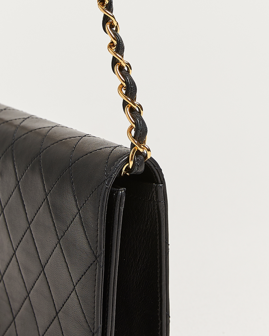 Mies | Pre-Owned & Vintage Bags | Chanel Pre-Owned | Classic Single Flap Bag Lambskin Small Black