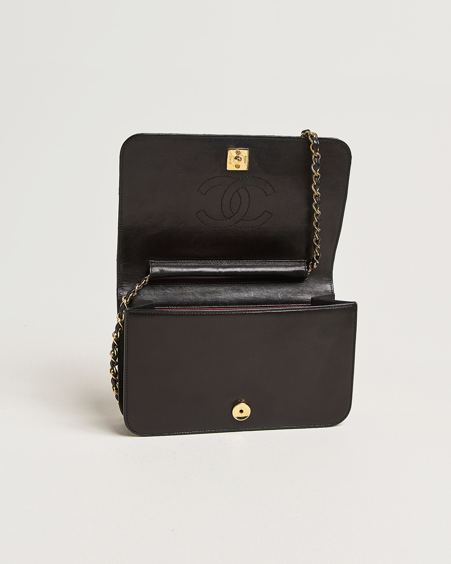 Mies | Pre-Owned & Vintage Bags | Chanel Pre-Owned | Classic Single Flap Bag Lambskin Small Black