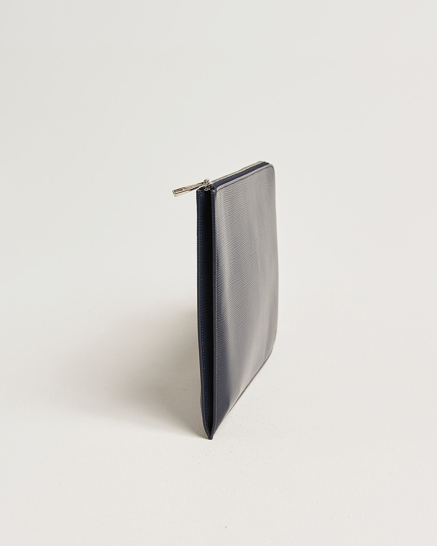 Mies | Pre-Owned & Vintage Bags | Louis Vuitton Pre-Owned | Porte Documents Epi Leather Navy