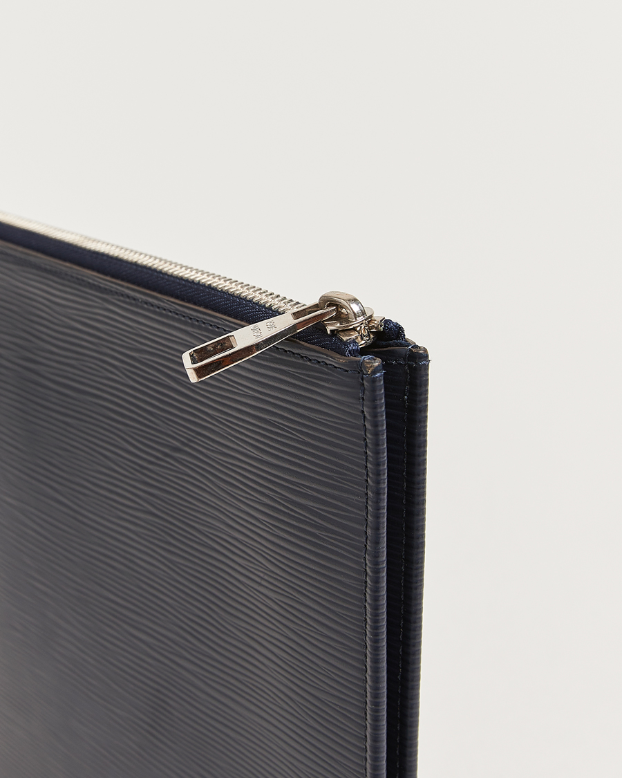 Mies | Pre-Owned & Vintage Bags | Louis Vuitton Pre-Owned | Porte Documents Epi Leather Navy