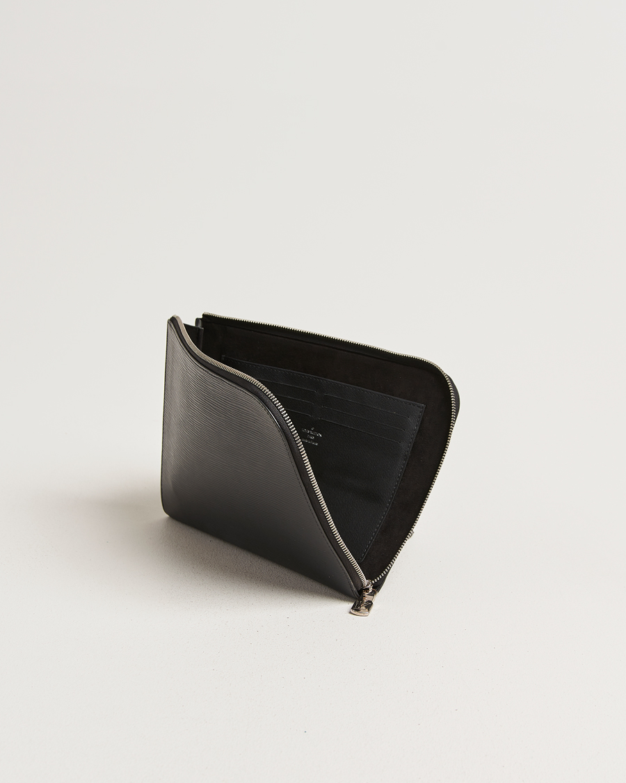 Mies | Pre-Owned & Vintage Bags | Louis Vuitton Pre-Owned | Porte Documents Epi Leather Black