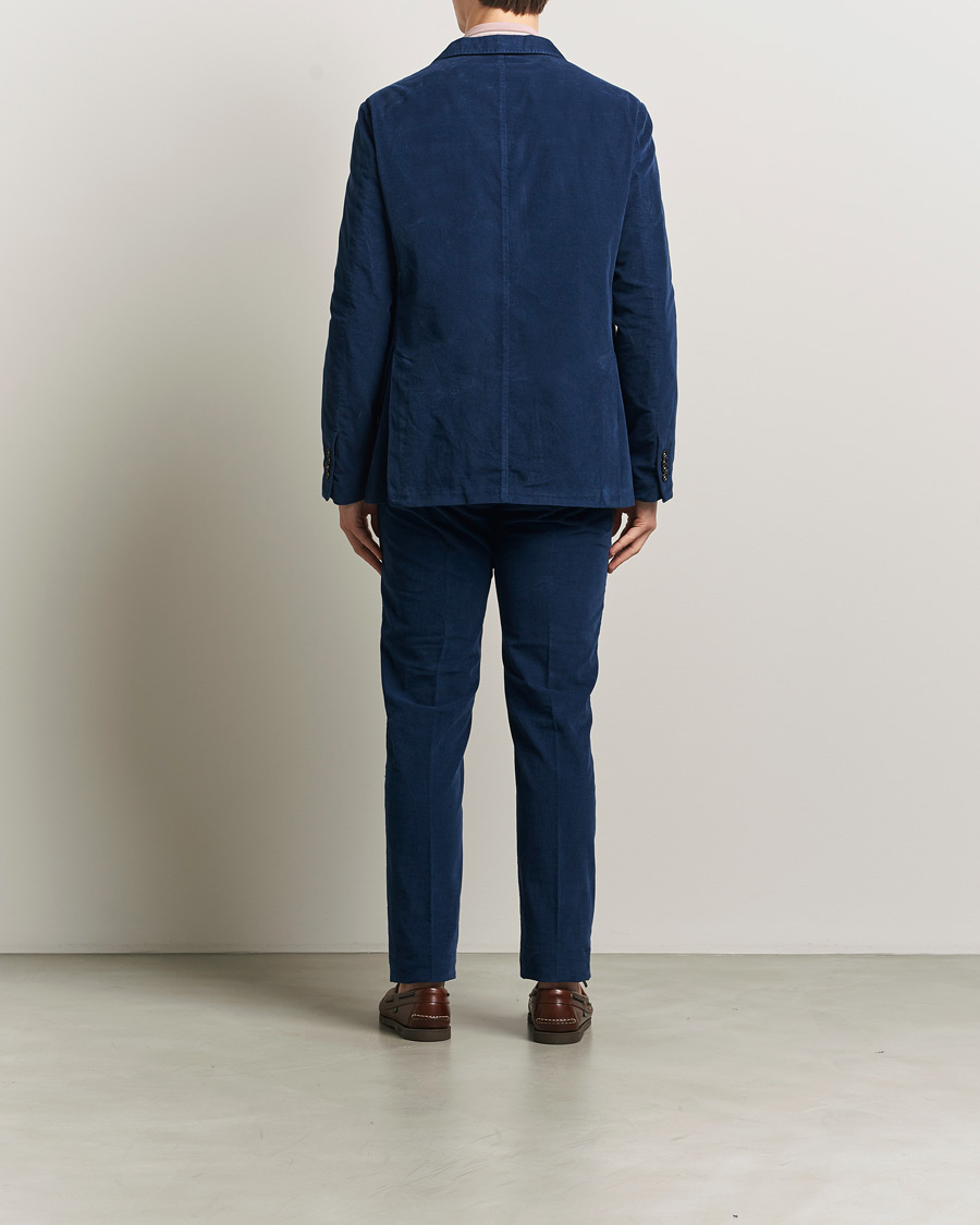 Mies | Puvut | Massimo Alba | Sloop Corduroy Suit Midnight Blue