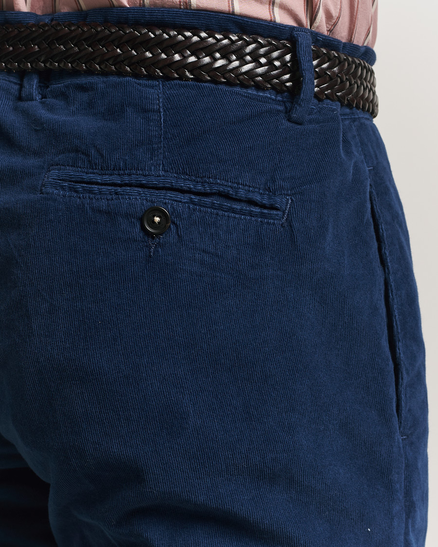 Mies | Puvut | Massimo Alba | Sloop Corduroy Suit Midnight Blue