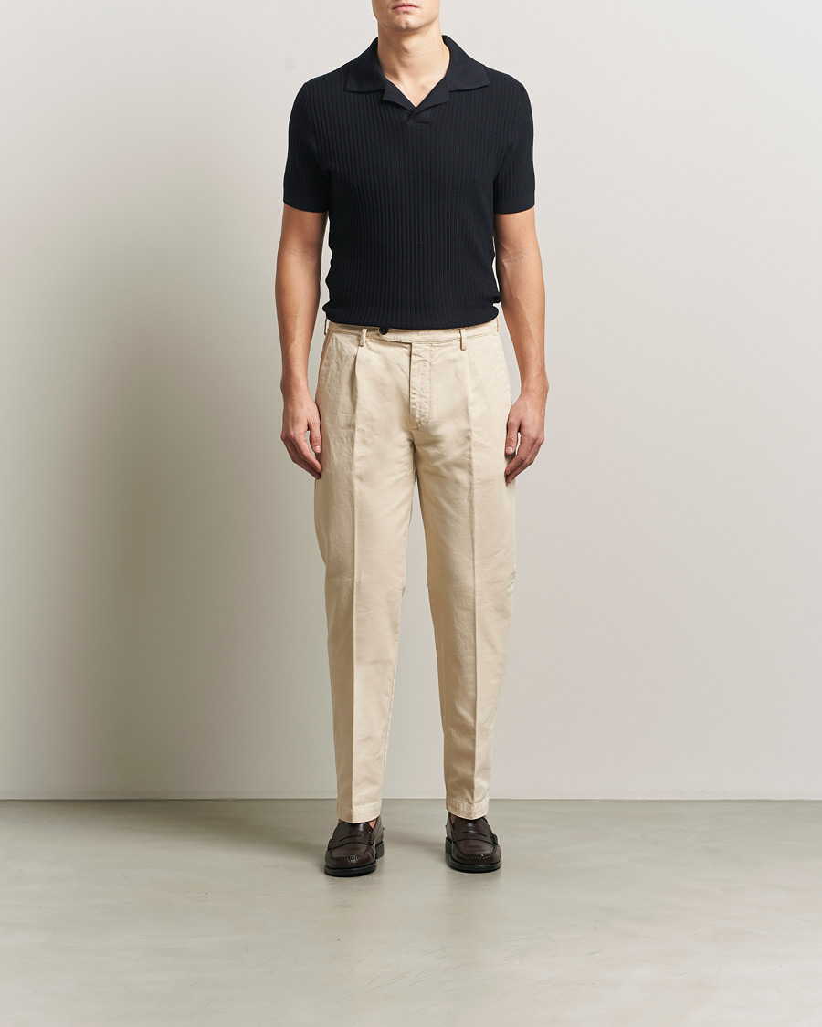 Mies | Housut | Massimo Alba | Ionio Cotton Trousers Light Beige