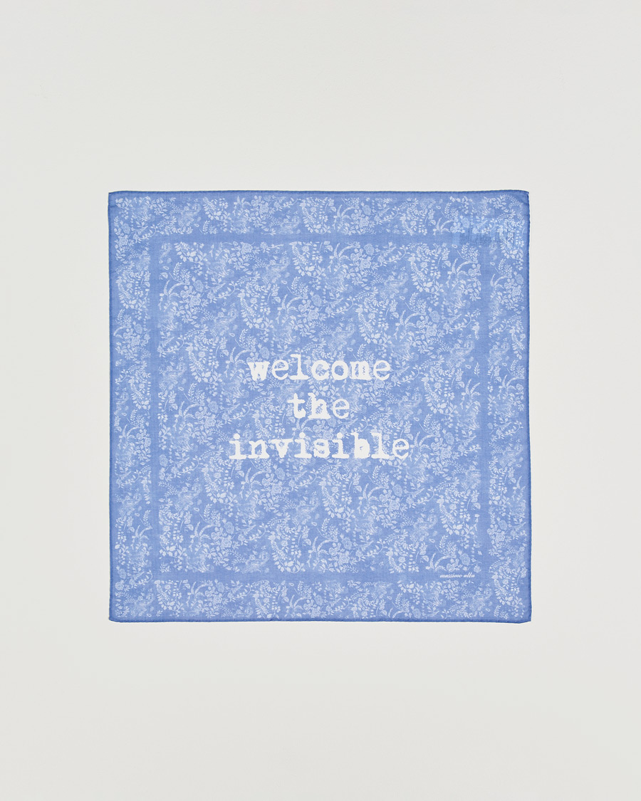 Mies | Taskuliinat | Massimo Alba | Printed Cotton Voile Hankerchief Tulip