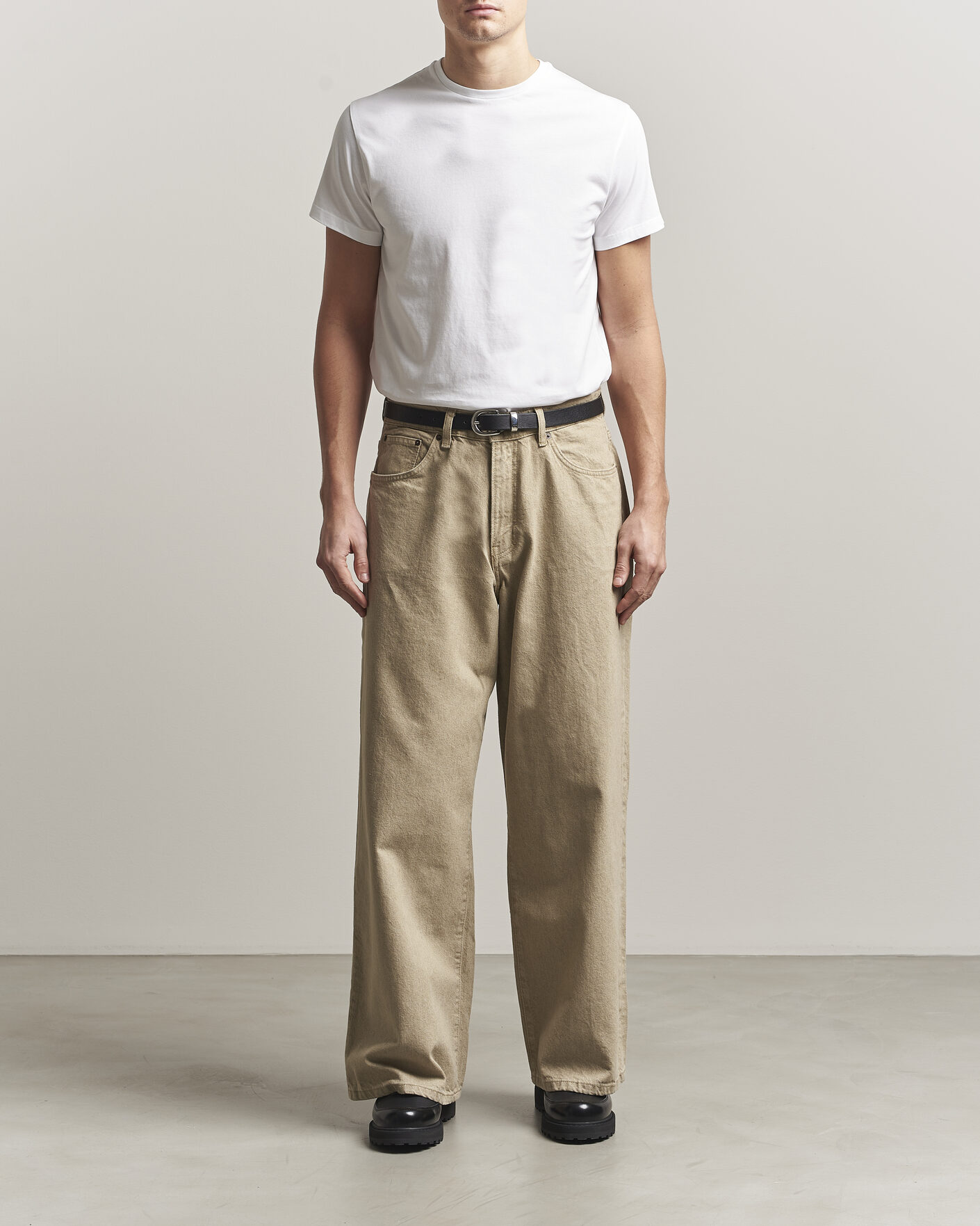 Mies | T-paidat | Jil Sander | Short Sleeve Basic T-Shirt White