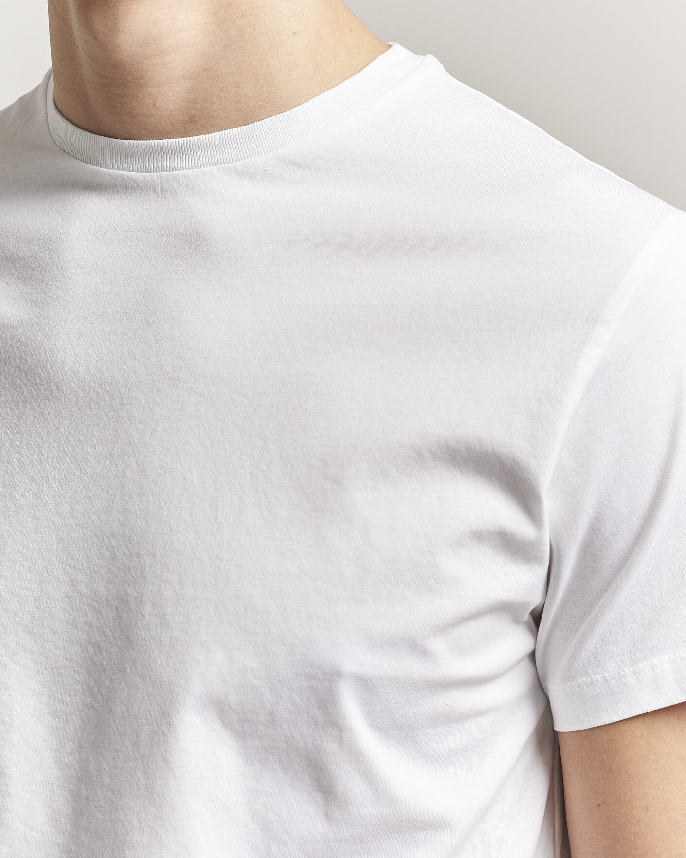 Mies | T-paidat | Jil Sander | Short Sleeve Basic T-Shirt White