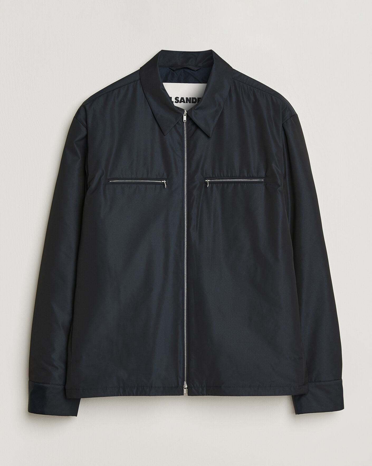 Mies | Takit | Jil Sander | Nylon Zip Jacket Navy