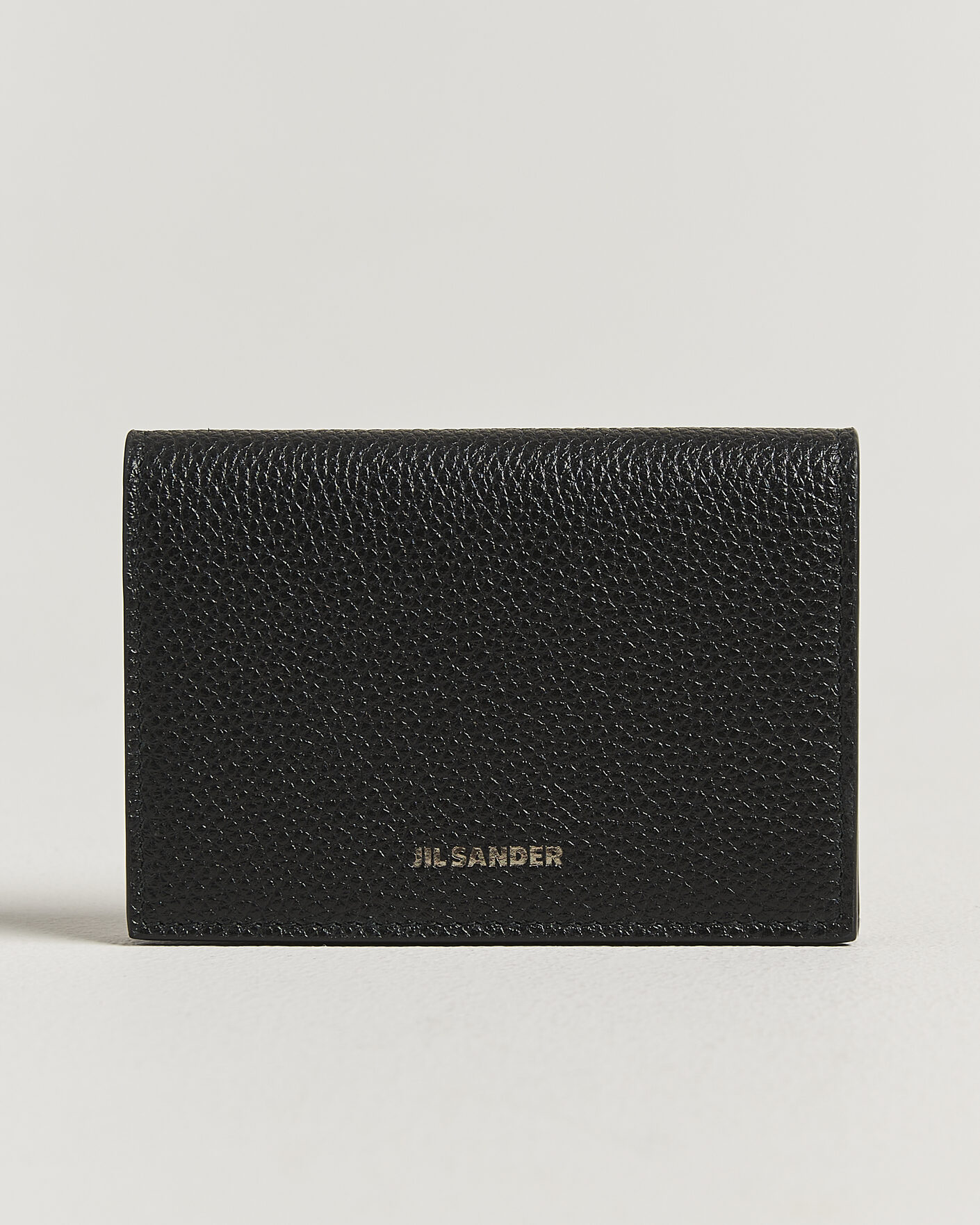 Mies | Lompakot | Jil Sander | Grain Leather Card Holder Black