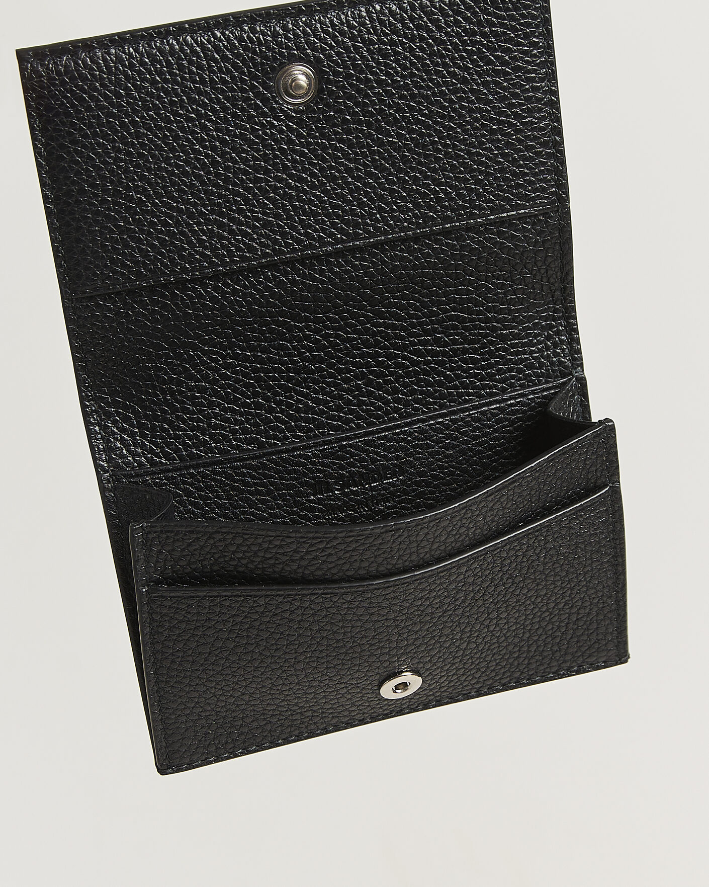 Mies | Lompakot | Jil Sander | Grain Leather Card Holder Black