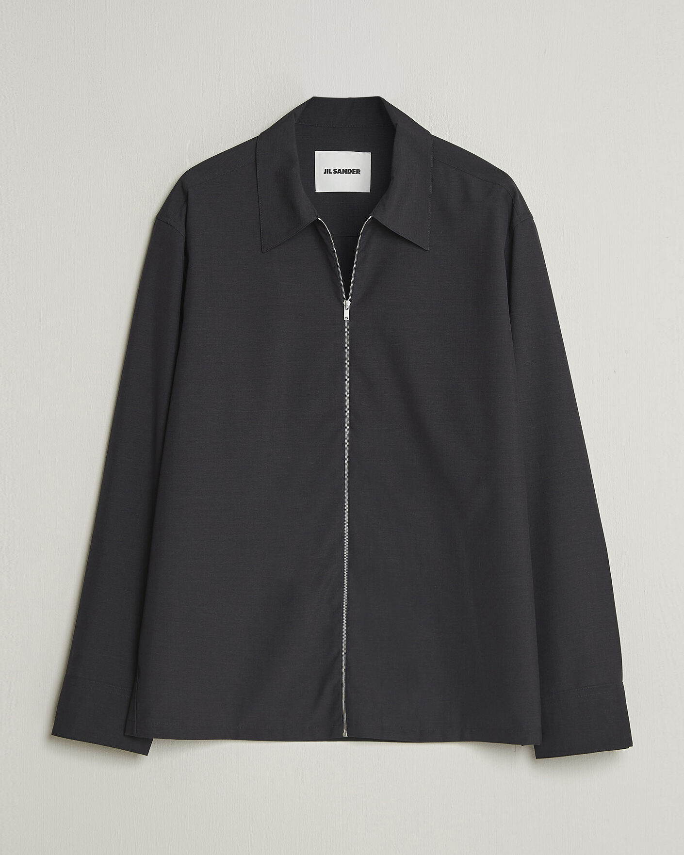 Mies | Kauluspaidat | Jil Sander | Zip Shirt Blouson Navy