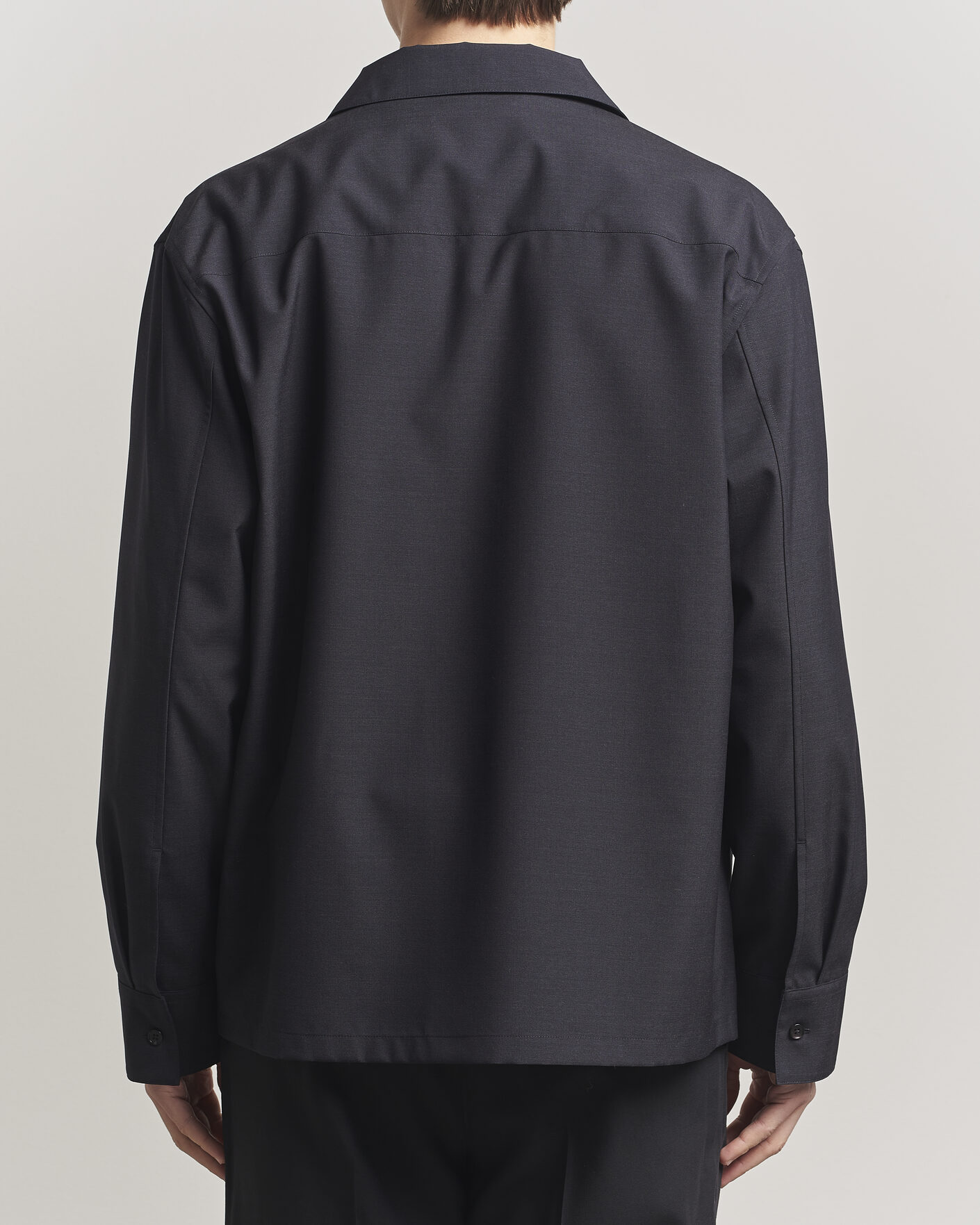Mies | Kauluspaidat | Jil Sander | Zip Shirt Blouson Navy