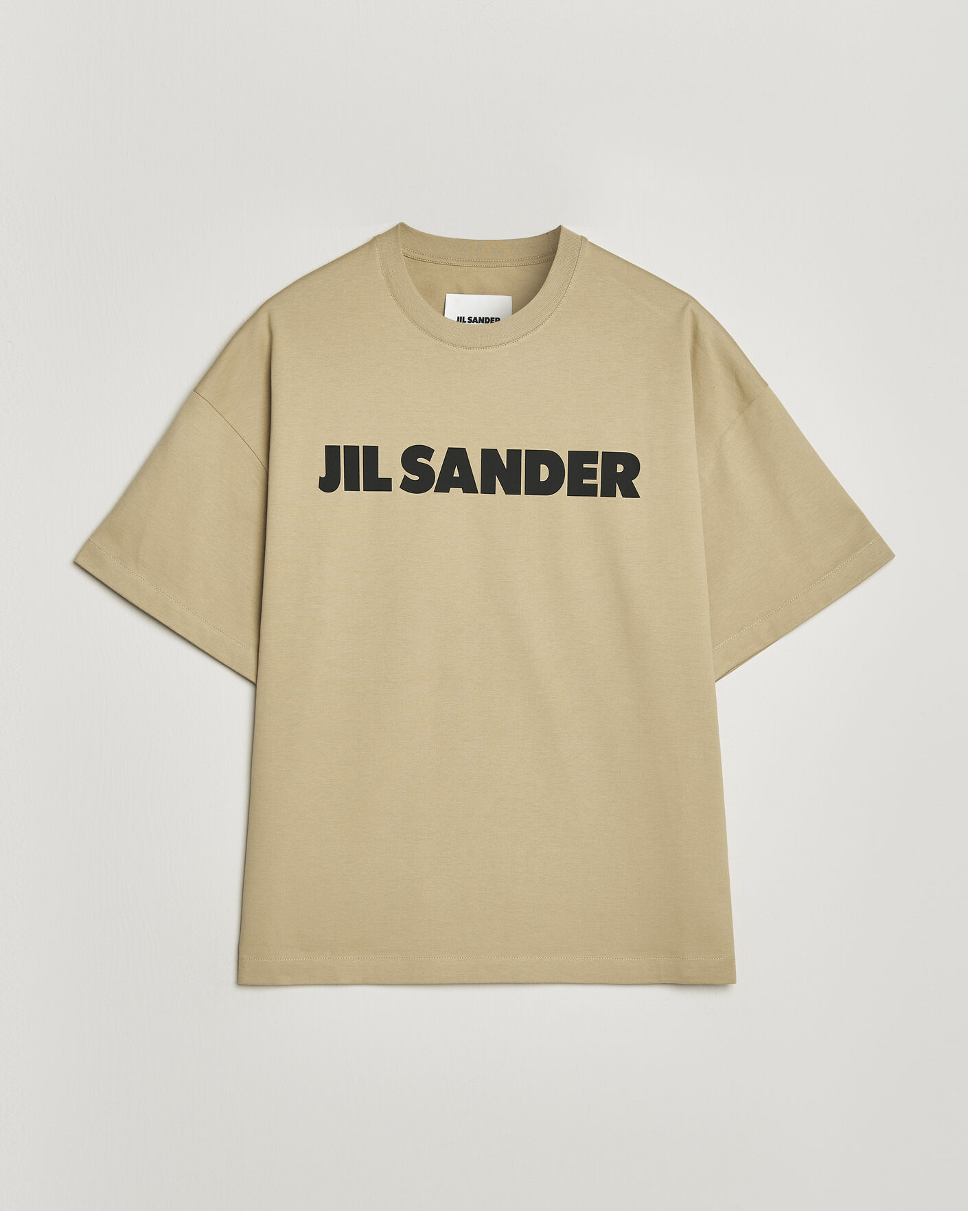 Mies | T-paidat | Jil Sander | Short Sleeve Logo T-Shirt Khaki