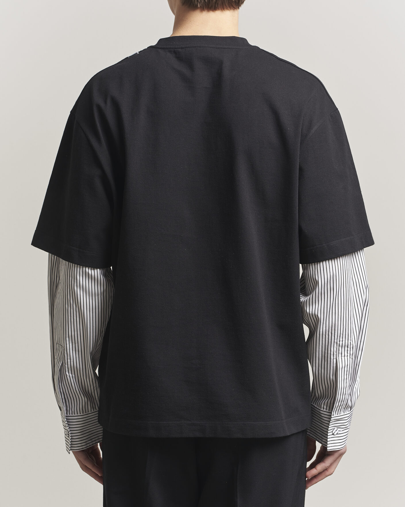 Mies | T-paidat | Jil Sander | Long Sleeve T-Shirt Black