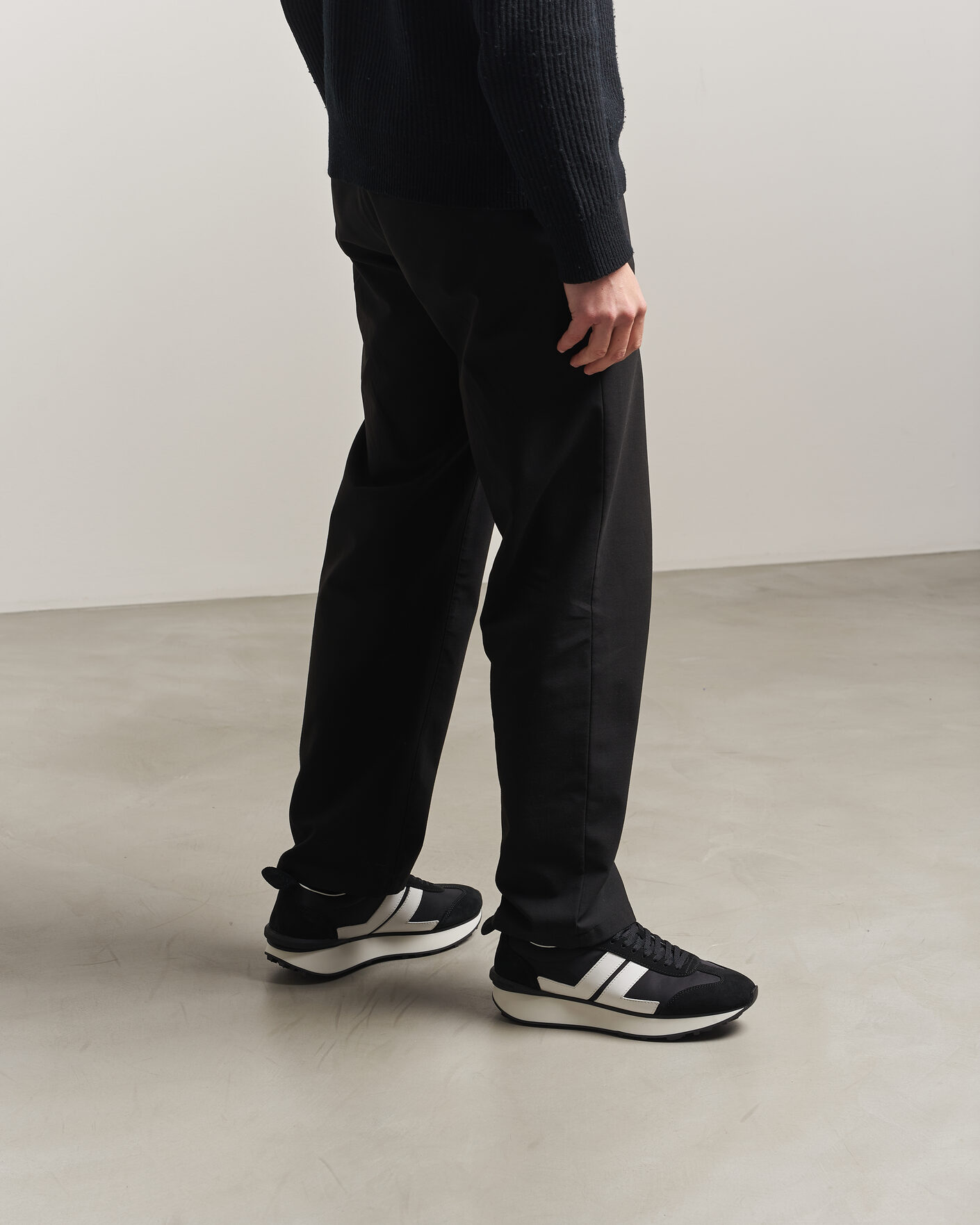 Mies | Tennarit | Lanvin | Bumpr Running Sneakers Black/White