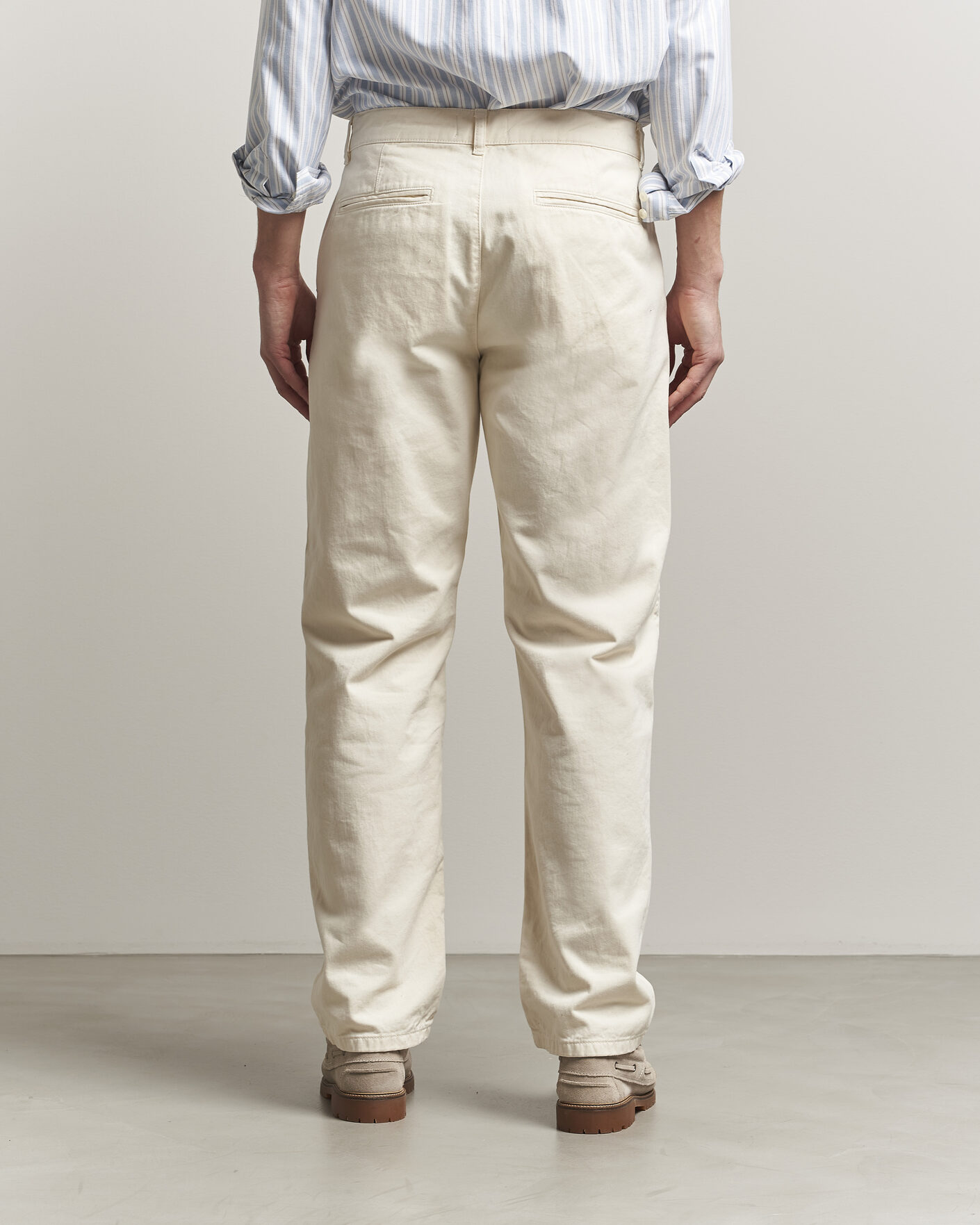 Mies | Housut | LES DEUX | Oscar Chino Pants Eggnog White